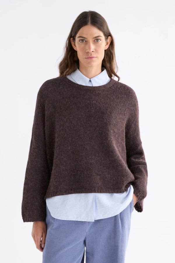 Womens Sweater - Chestnut | Agna