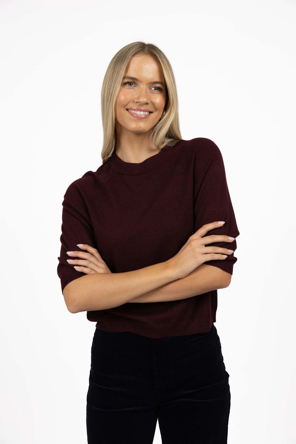 Grace Top - Merlot