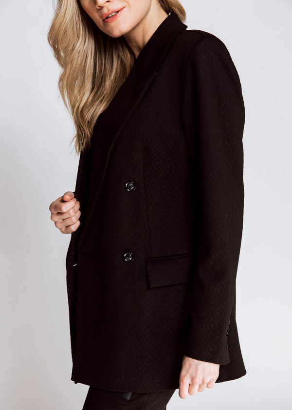 Womens Blazer - Black | Catria