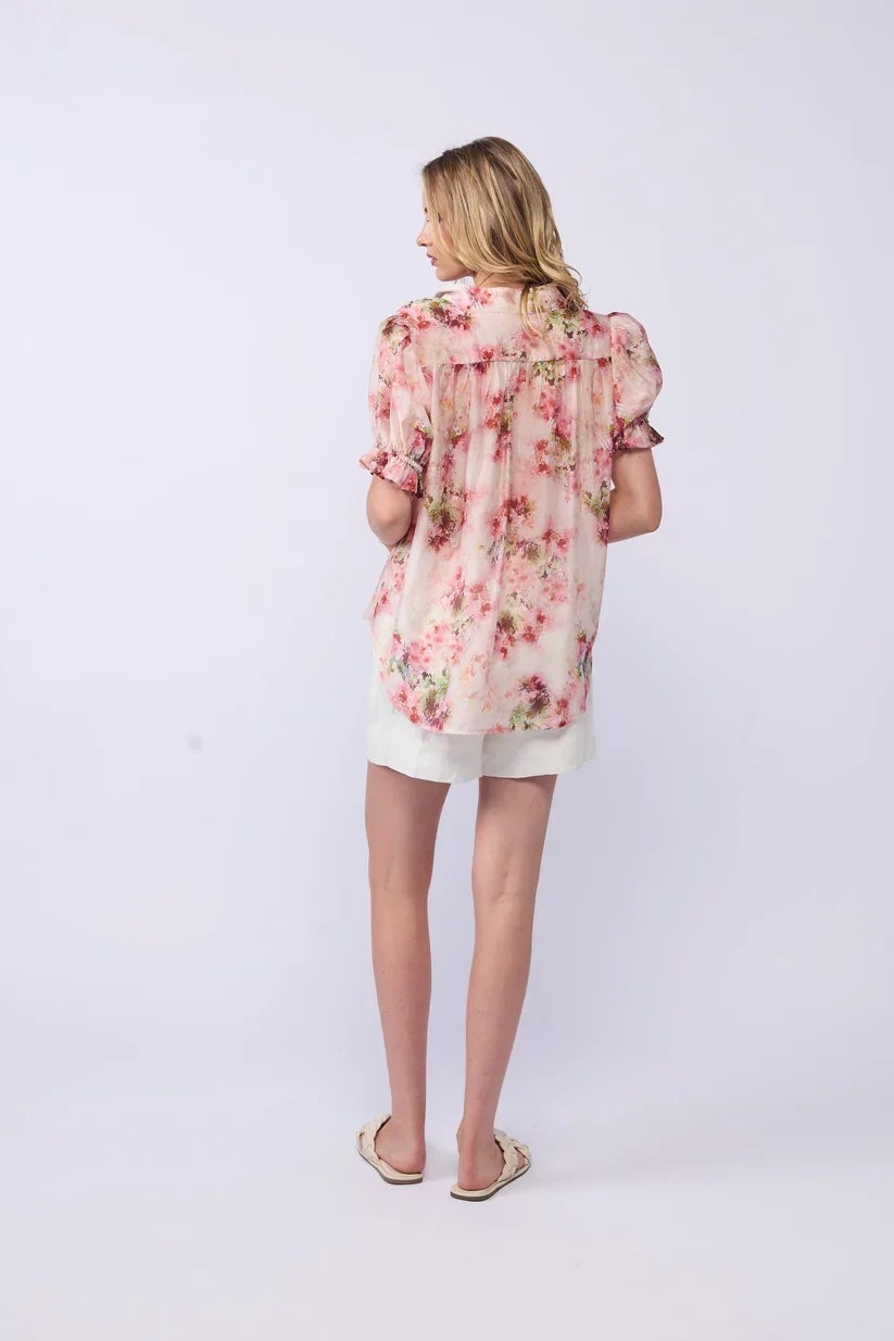 Riley Blouse – Carnation