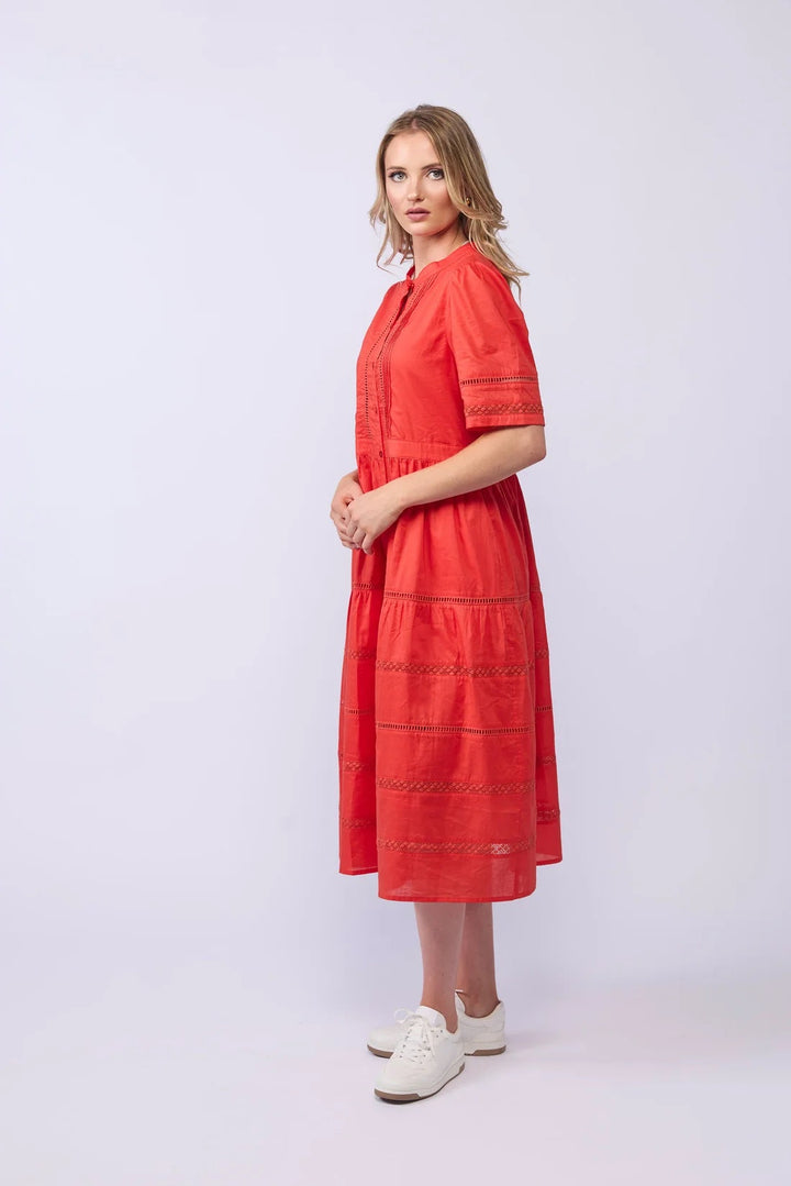 Gabby Dress – Tomato