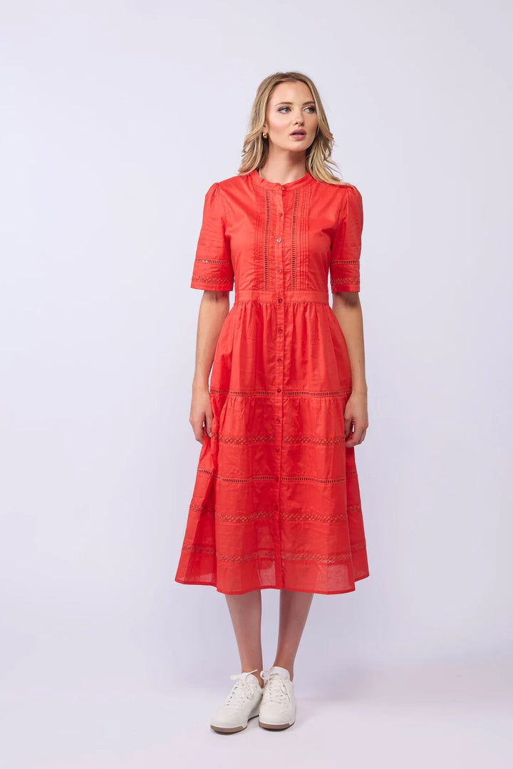 Gabby Dress – Tomato