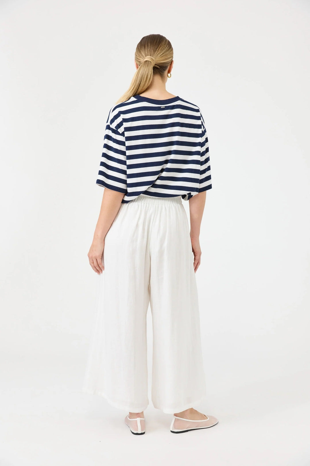 Studio Cropped Pants – Salt