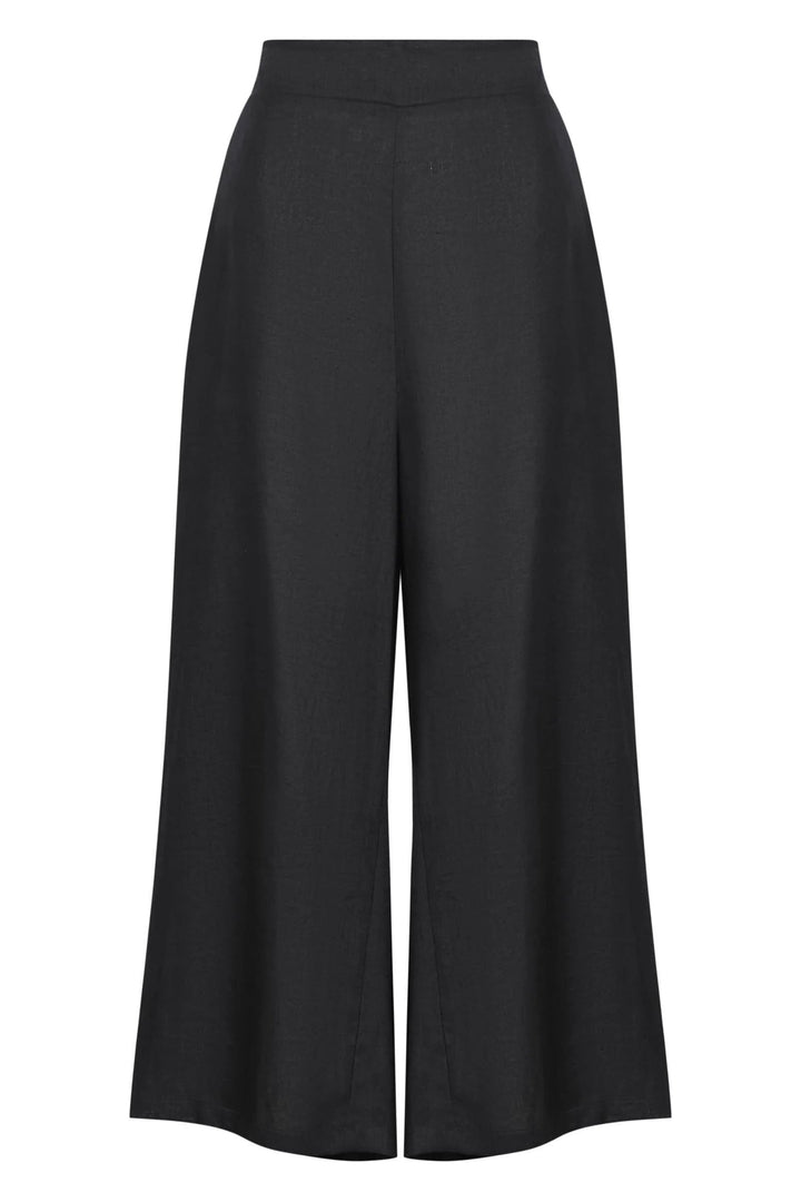 Studio Cropped Pants – Ebony