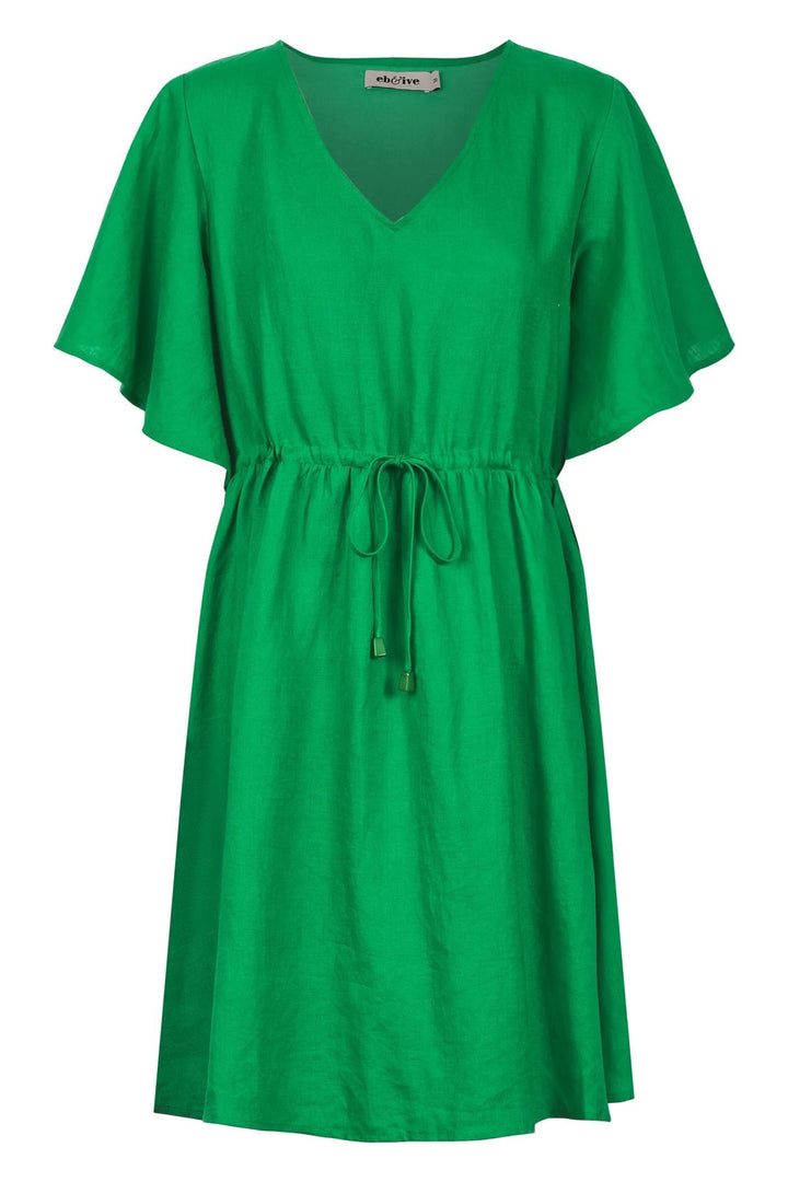Halcyon Tie Dress – Emerald