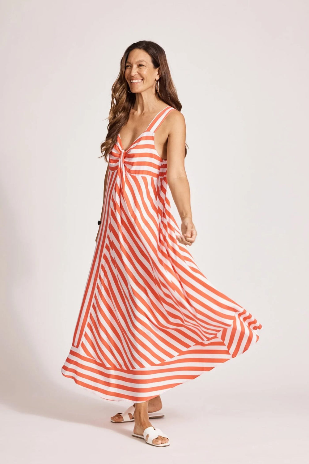 Treville Stripe Tank Maxi Dress