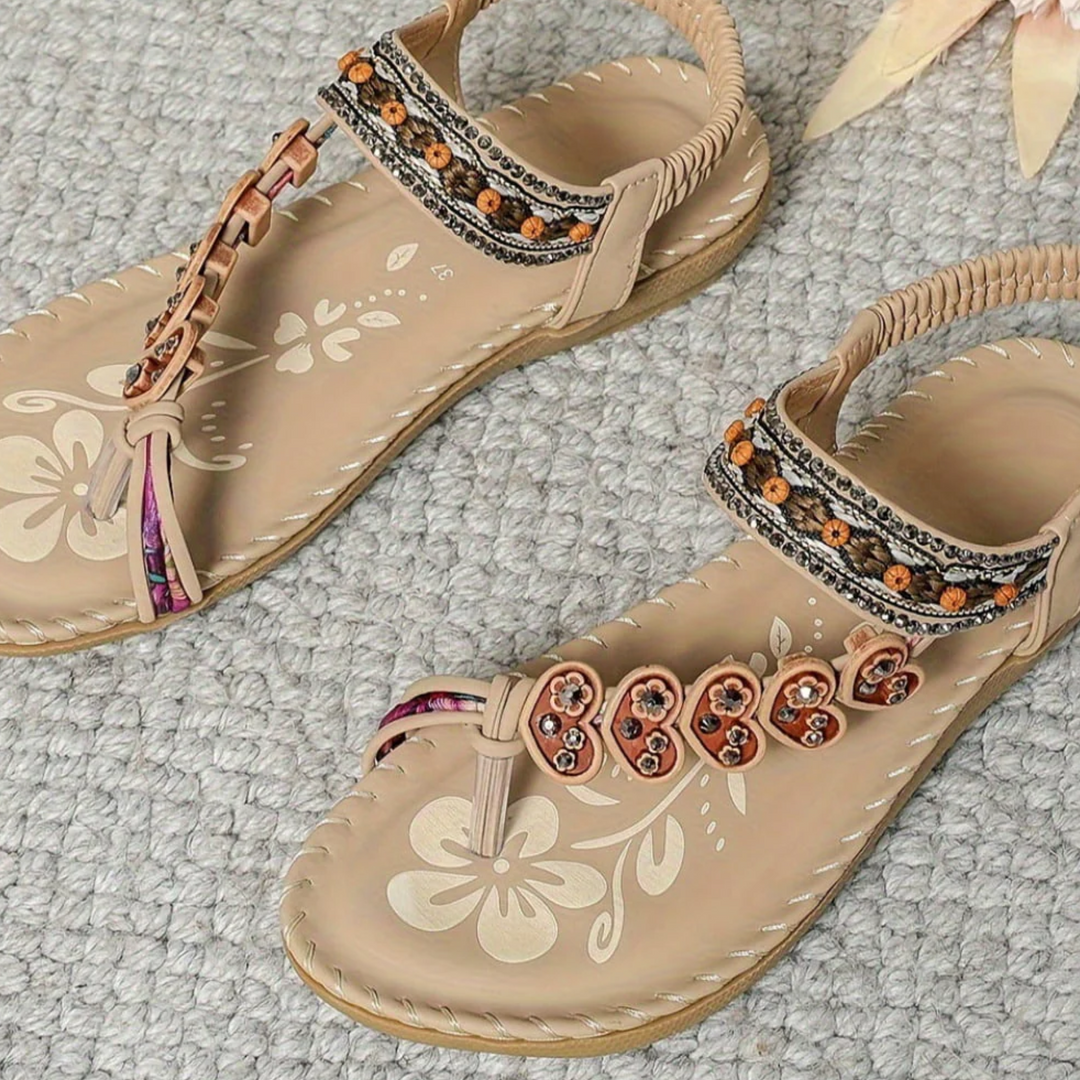 Bonnie Boho Beaded Sandals