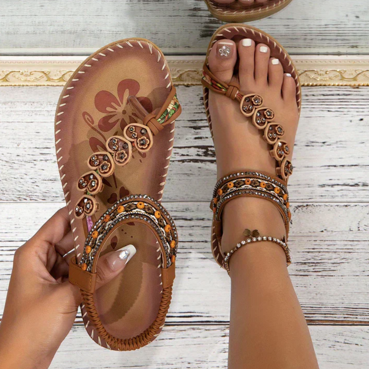Bonnie Boho Beaded Sandals