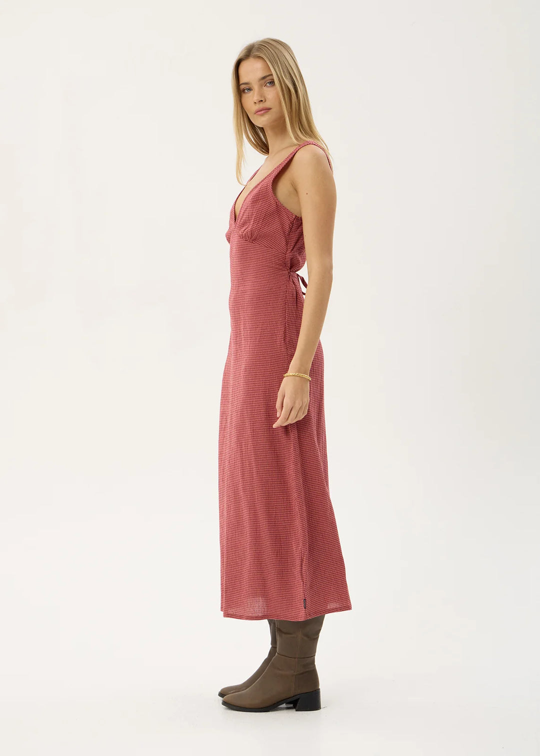 Tully Maxi Dress – Indy Rose Check