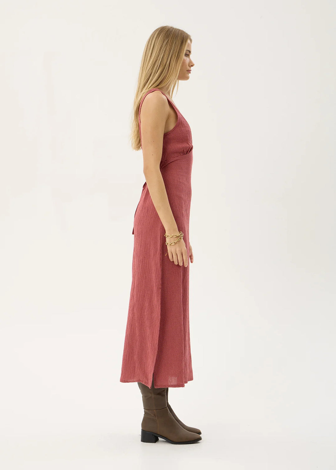 Tully Maxi Dress – Indy Rose Check