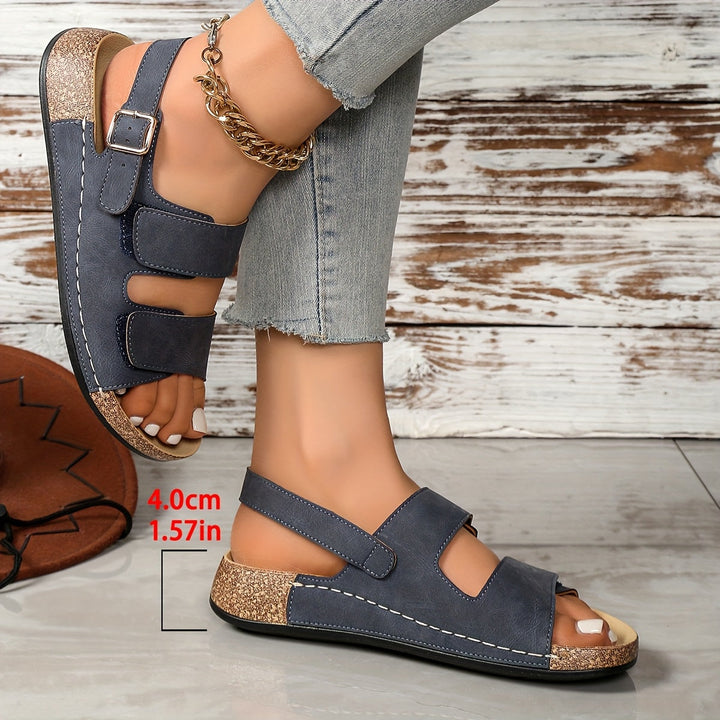Sheldon Adjustable Strap Comfort Sandals