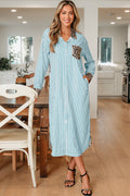 Sky Blue Stripe