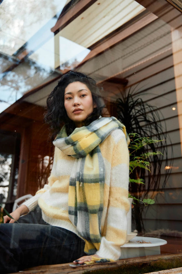 Sloane Check Scarf