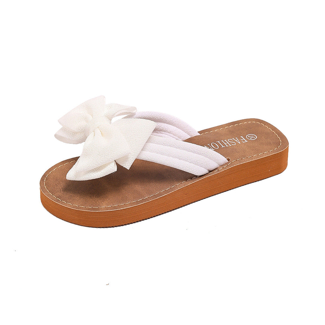 Hartley Bow Detail Thong Sandals
