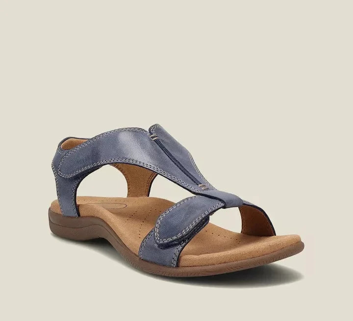 Charlotte Leather Cushioned Arch Support Sandals