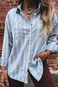 Sky Blue Stripe
