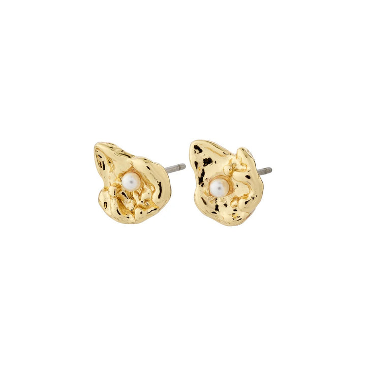 Inaya Recycled Earrings – Gold Plated