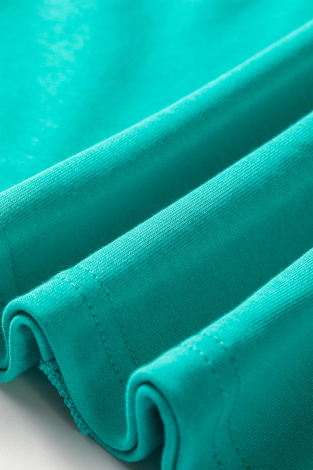 Sea Green Relaxed Fit Polo T Shirt Dress