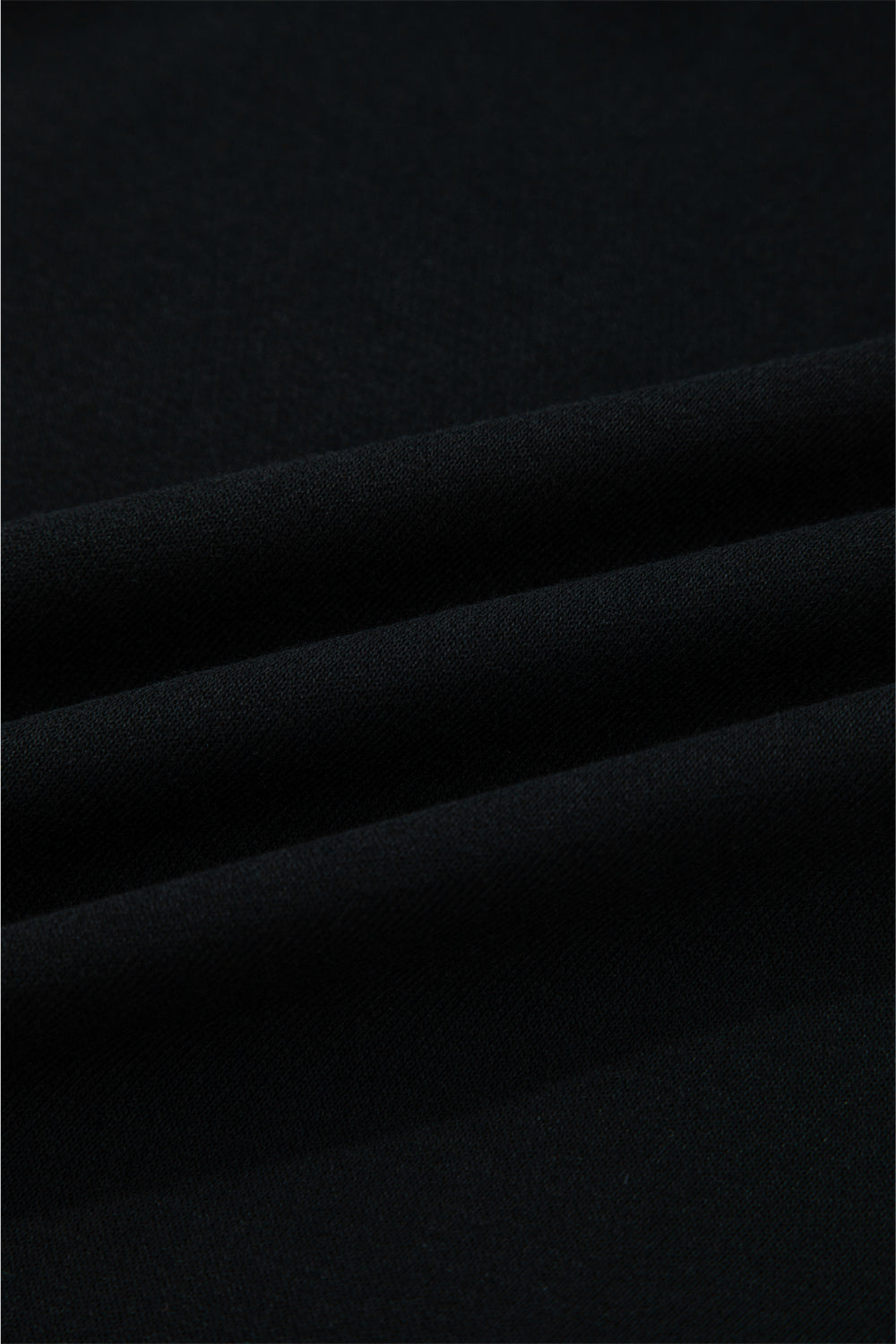 Black Varsity Baseball Bow Graphic Striped Sleeve Baggy Sweatshirt