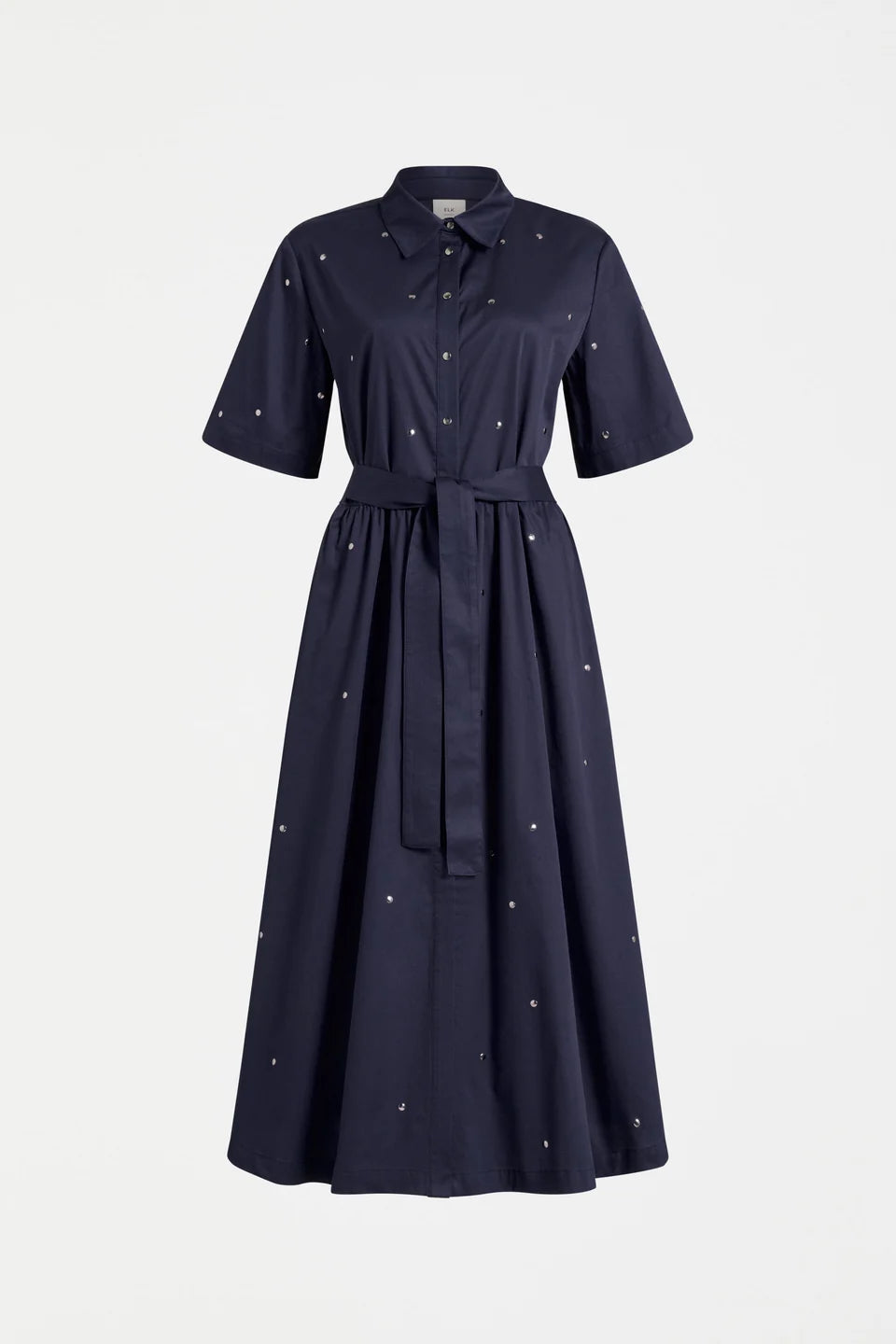 Stuud Long Shirt Dress – Dark Navy