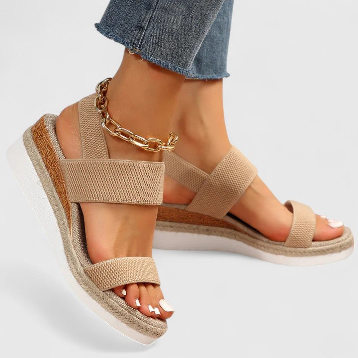 Eden Espadrille Wedge Sandals
