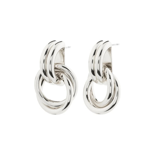 Agni Earrings - Silver Plated