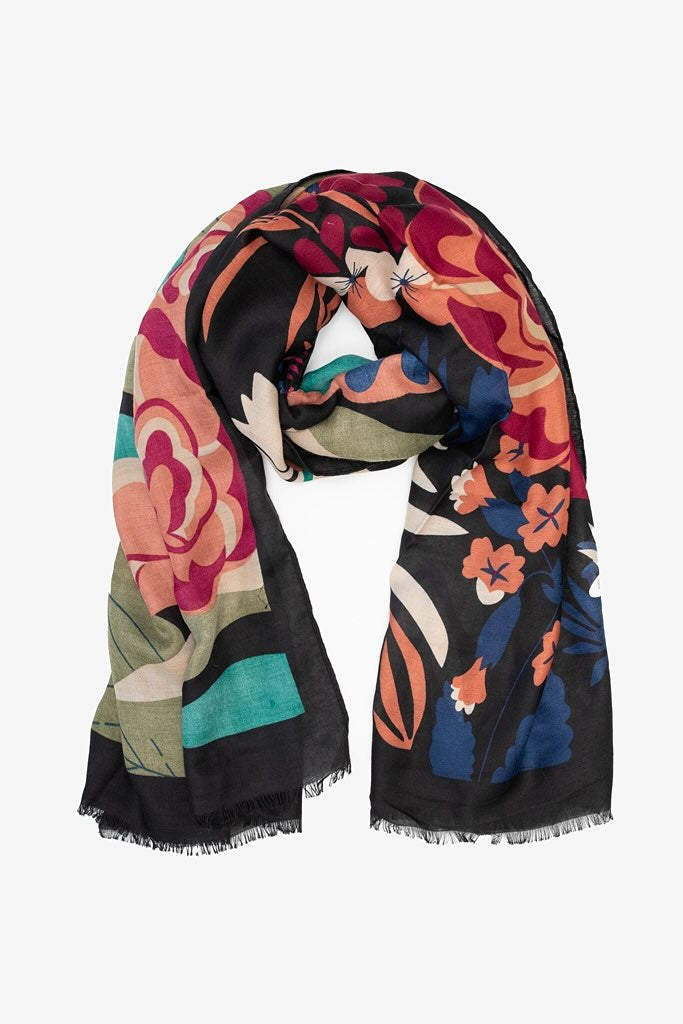 Graphic Bloom Scarf