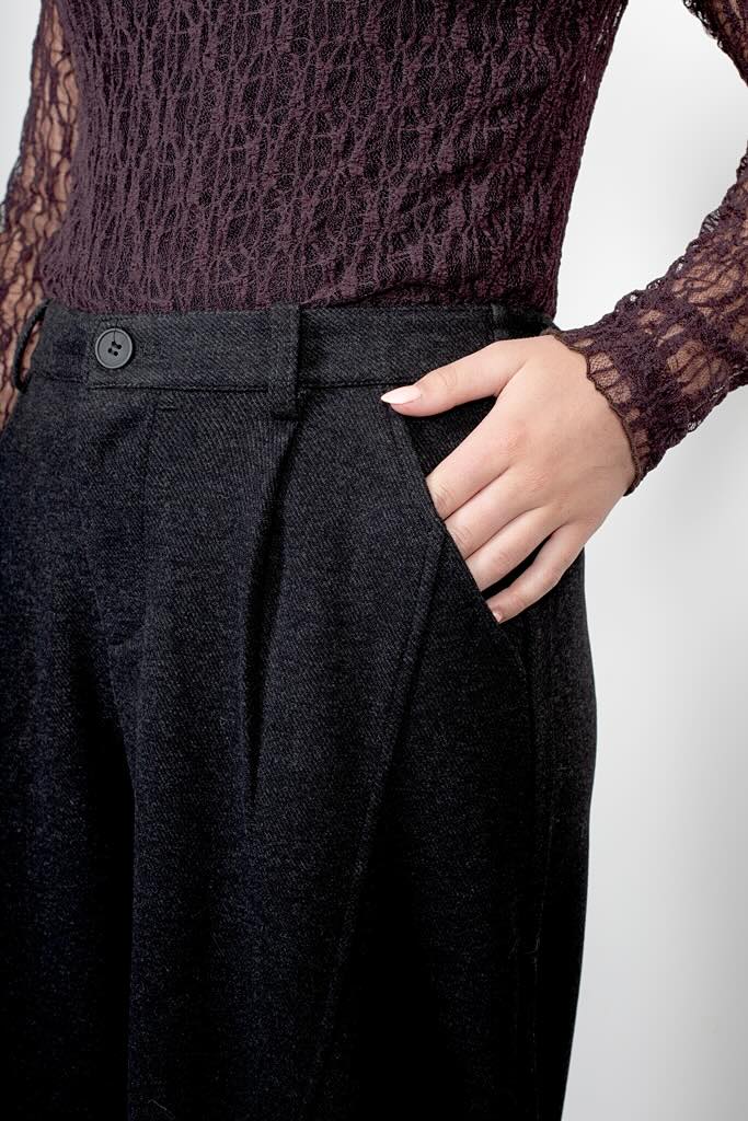 Harlow Pant - Charcoal