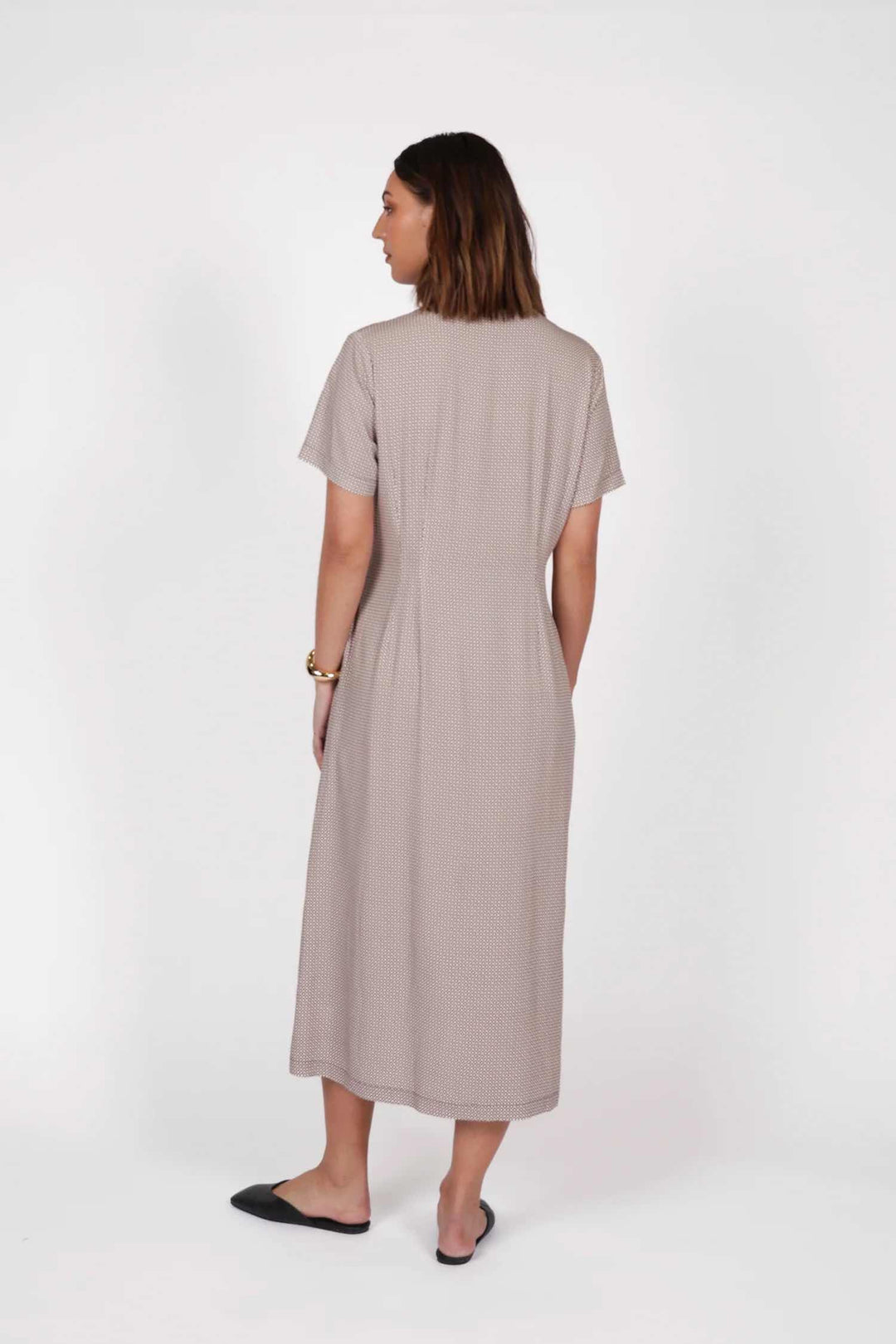 Axis Shirt Dress – Prism Print