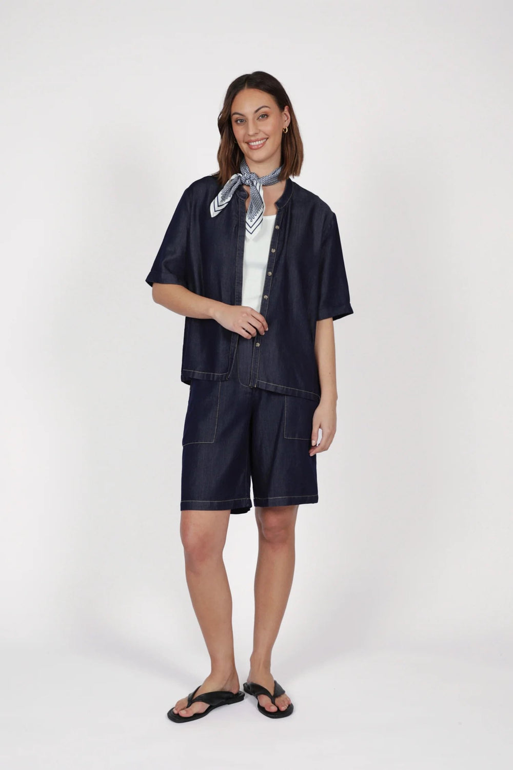 Axis Top - Indigo