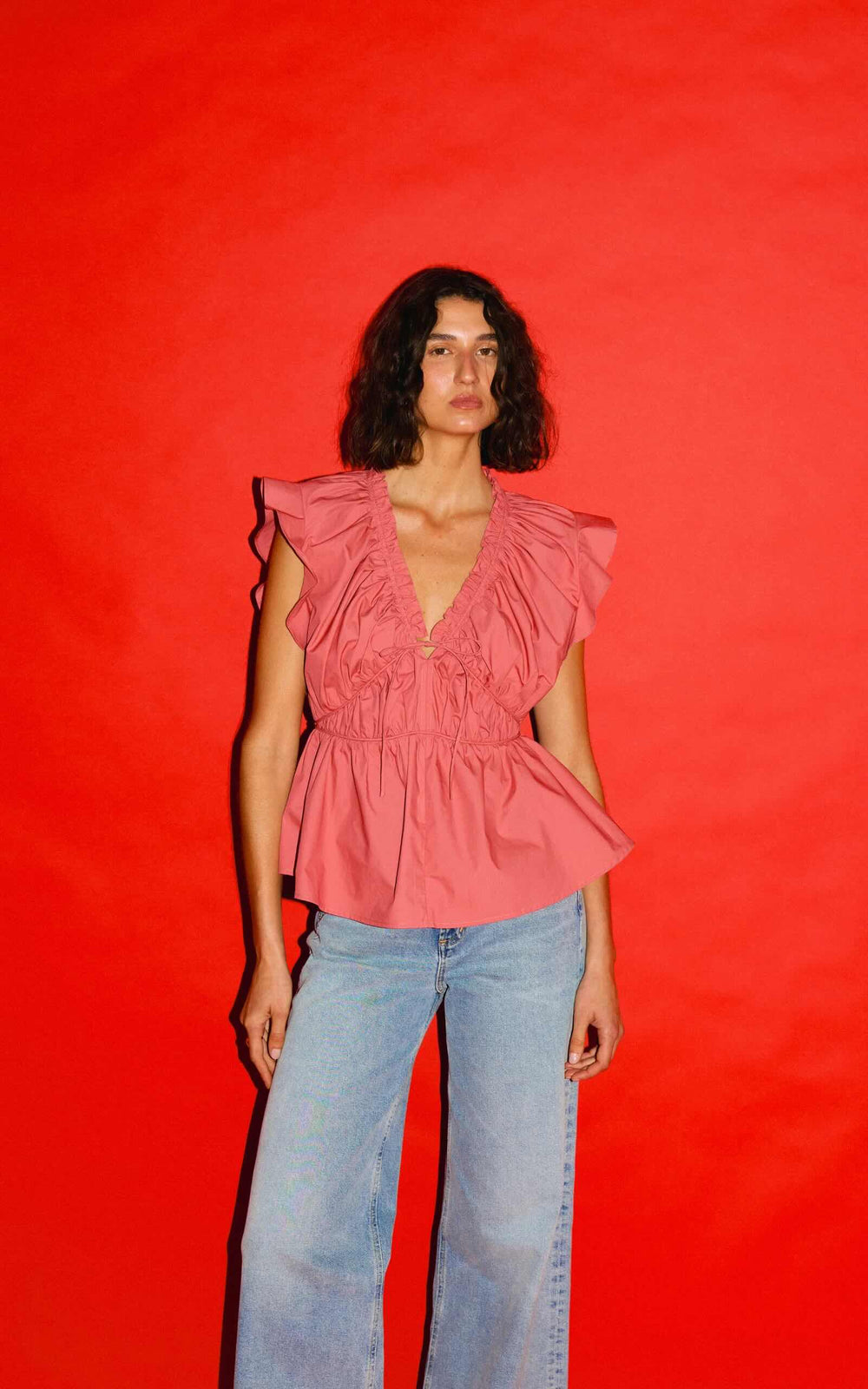 Bobbie Top - Rose