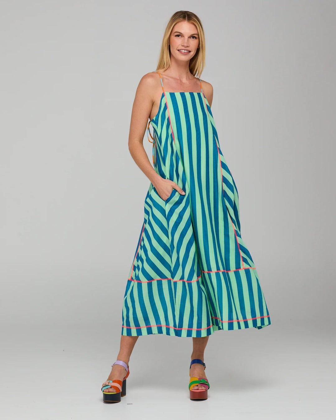 Sami Dress – Capri Green