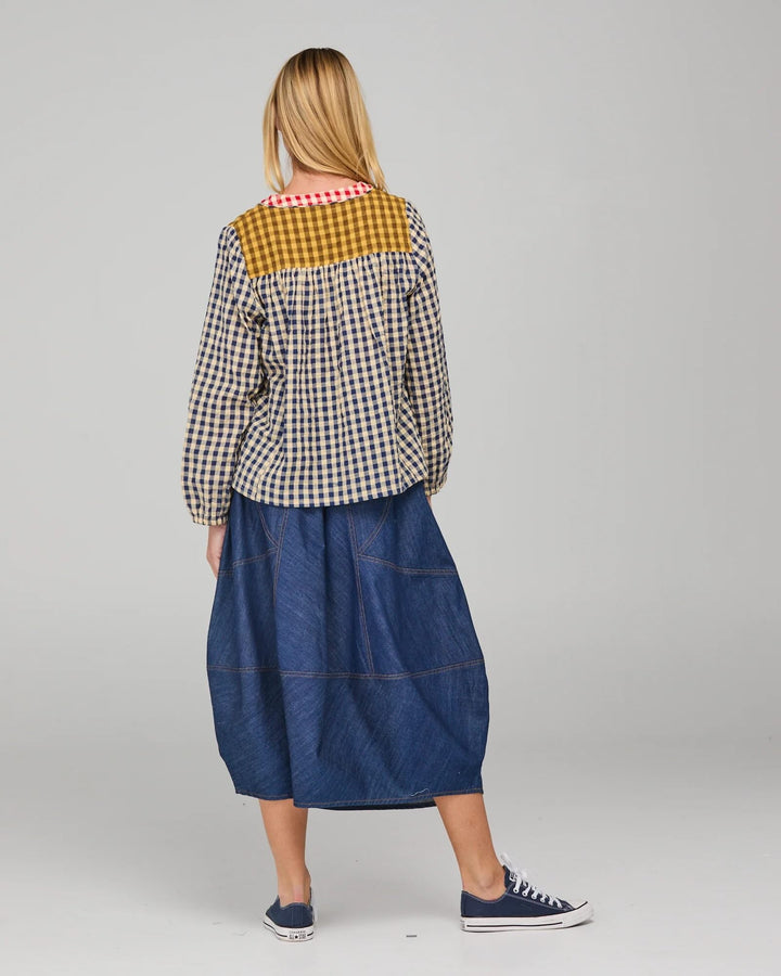 Guru Skirt – Dark Denim