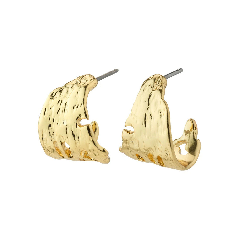 Pilgrim Brenda Recycled Earrings - Gold Plated