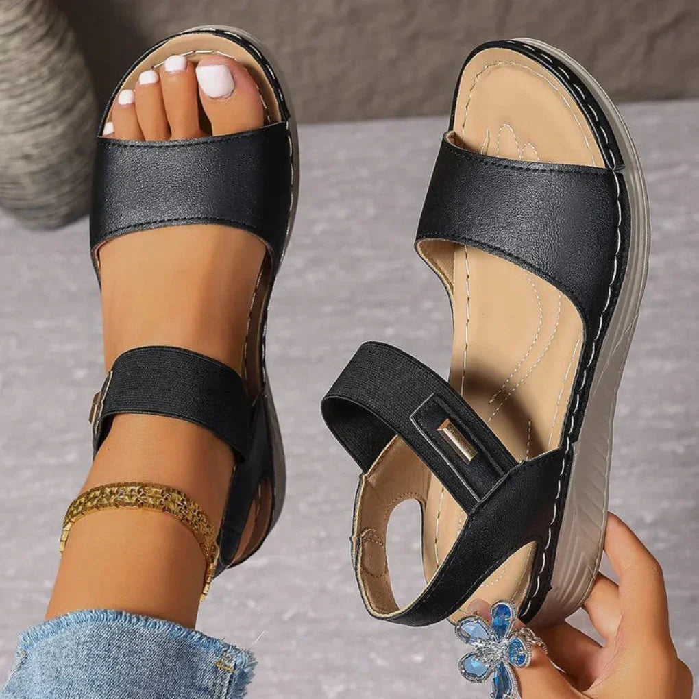 Drummond Wedge Sandals