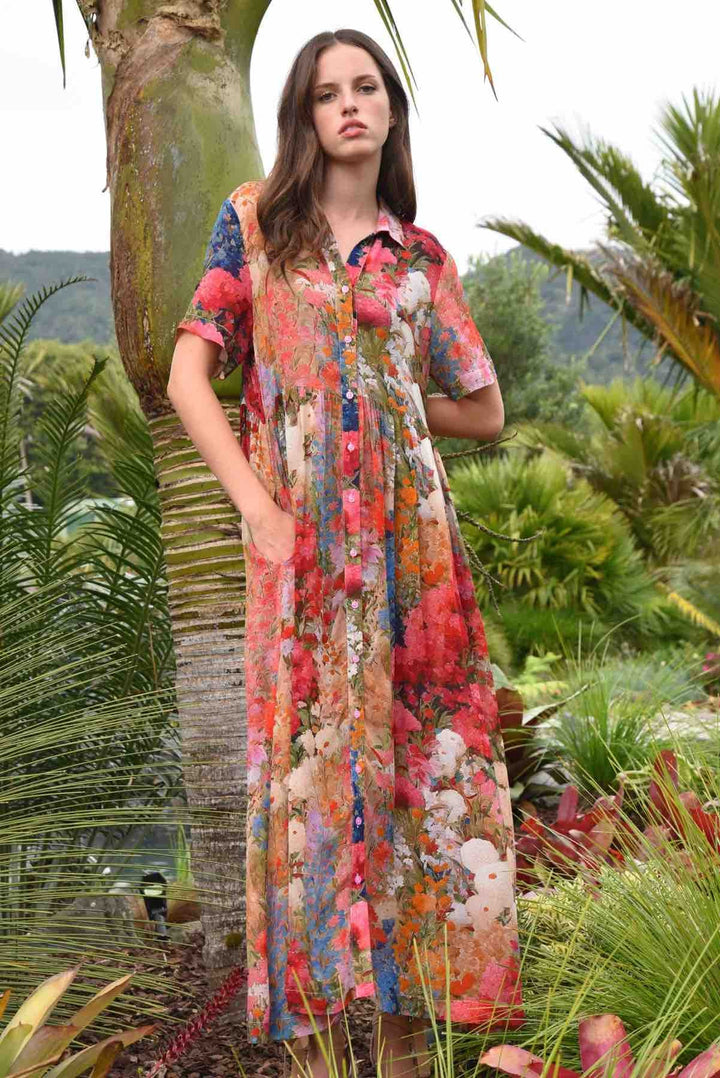 Flor-Ever After Floral Dress