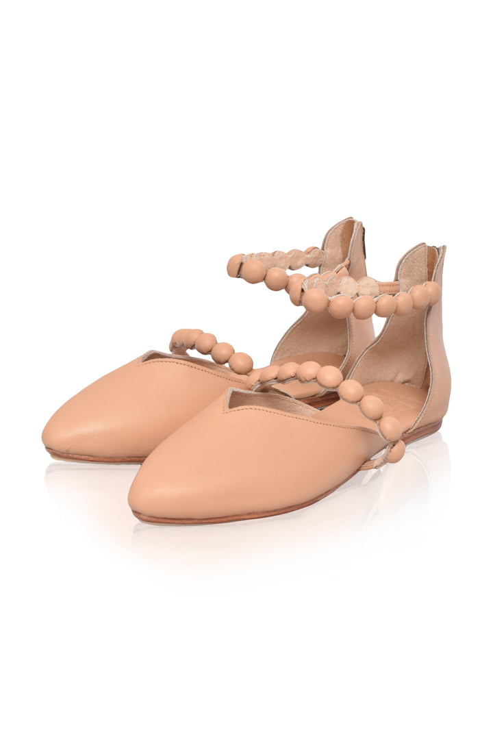 Carmella Ankle Strap Ballet Flats
