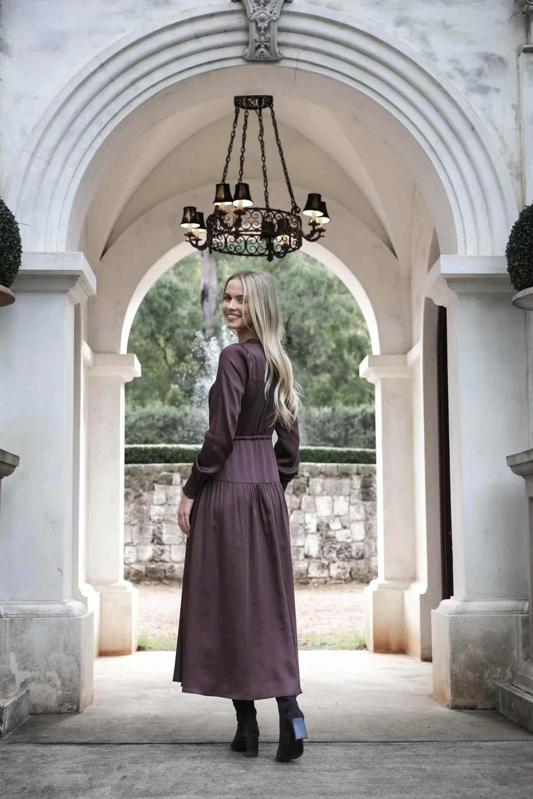 Celeste Dress – Cocoa