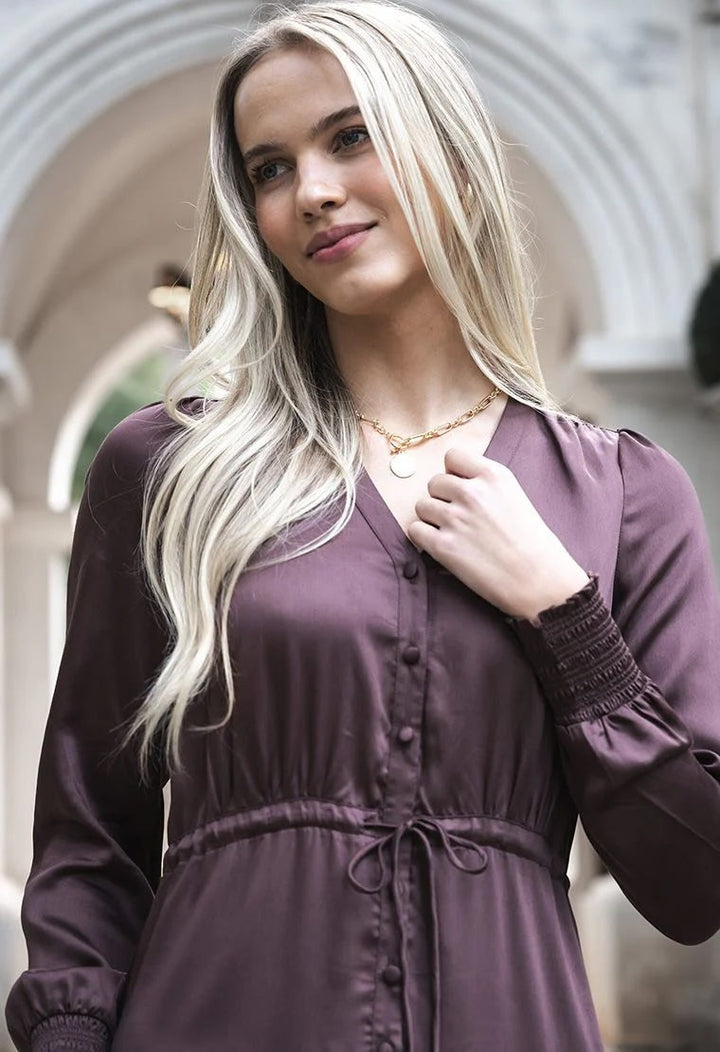 Celeste Dress – Cocoa