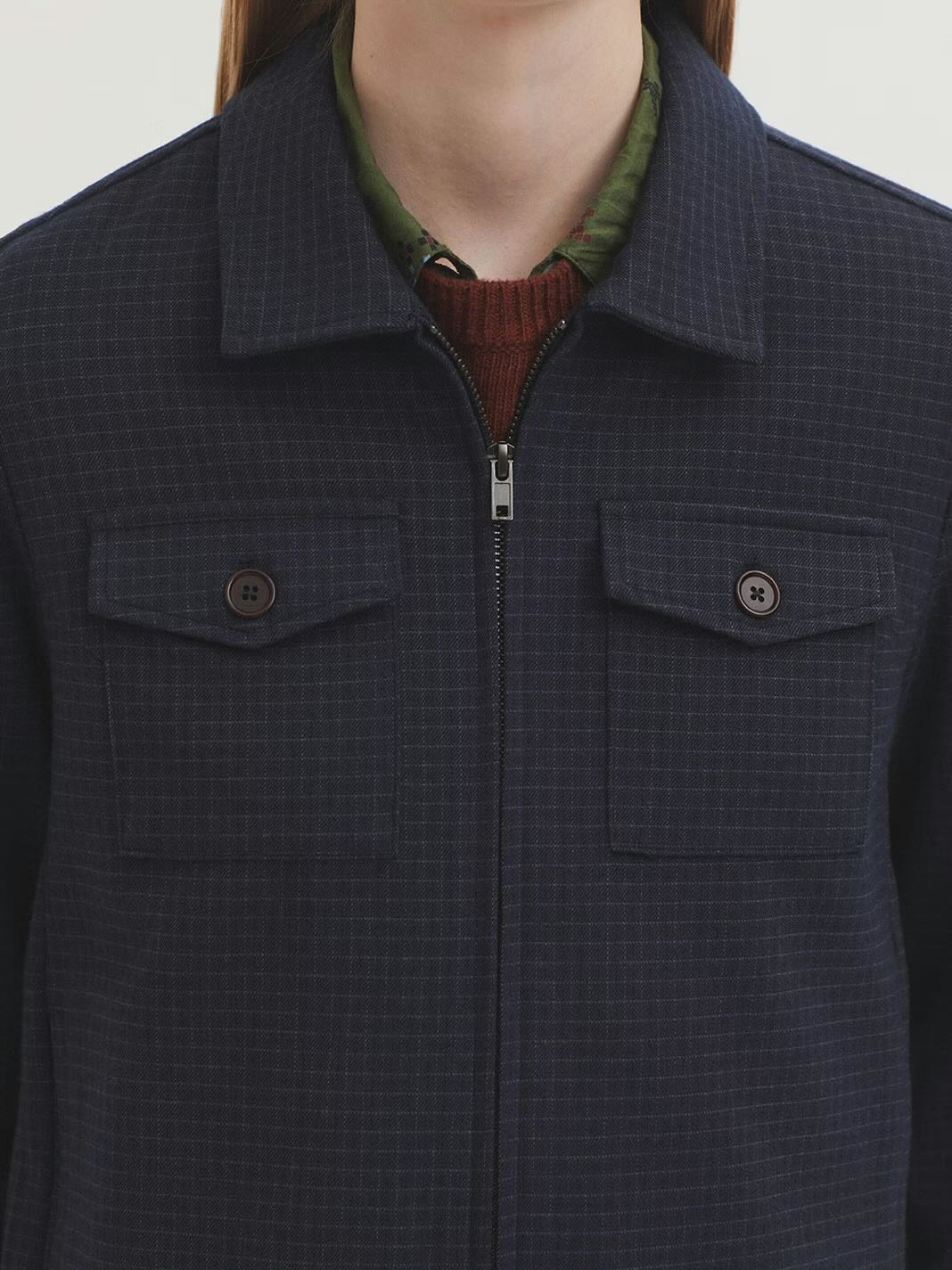 Window Check Jacket