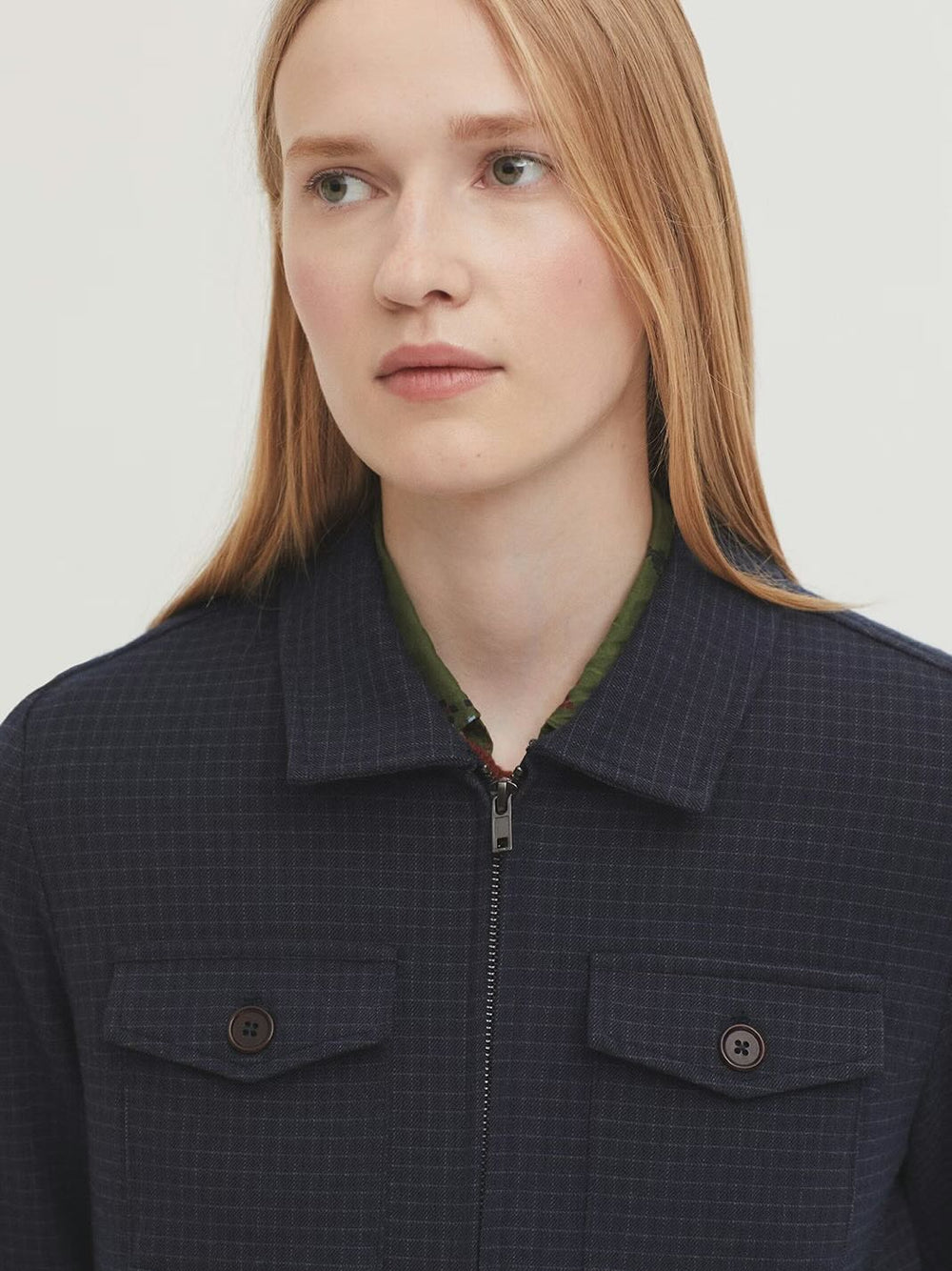Window Check Jacket
