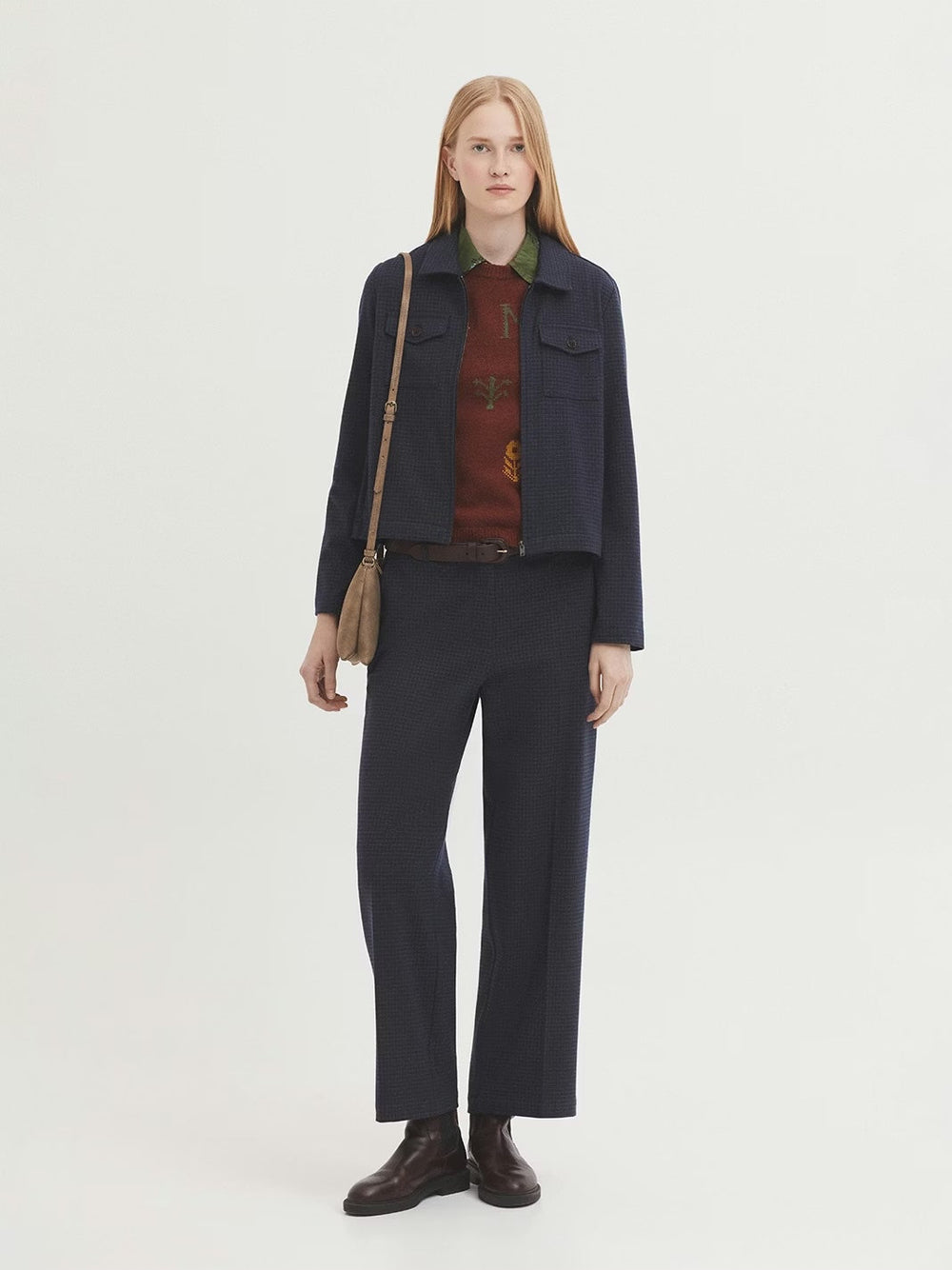 Window Check Jacket