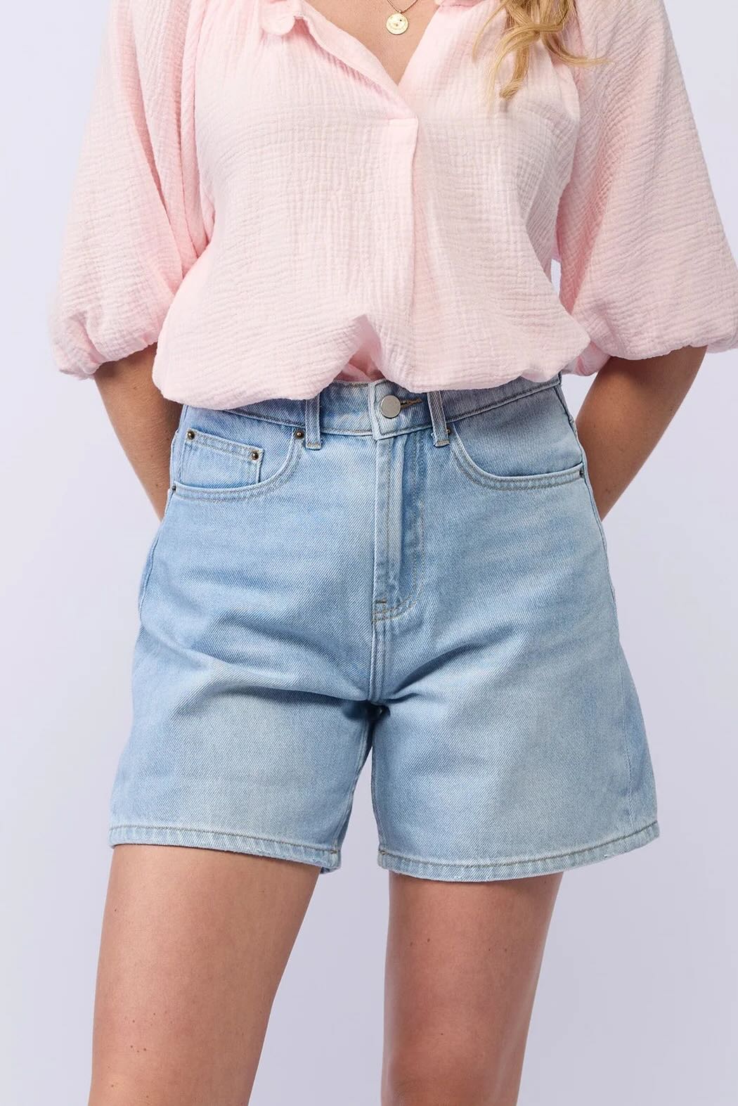 Denim Short – Light Denim