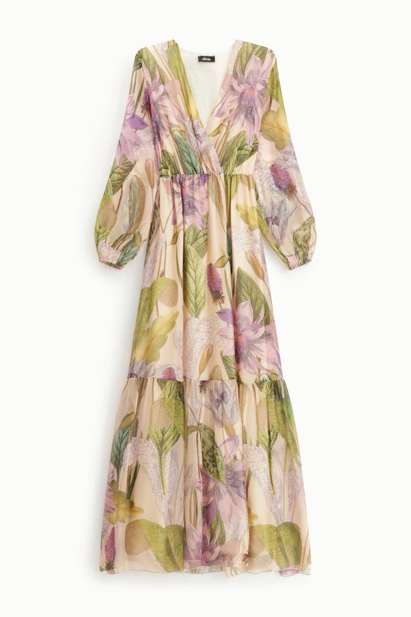 Dixie Diva Dress in Cipria Print