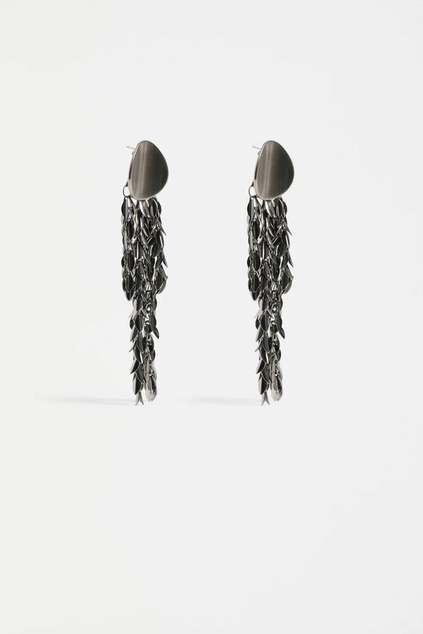 Taalmo Drop Earring - Gunmetal