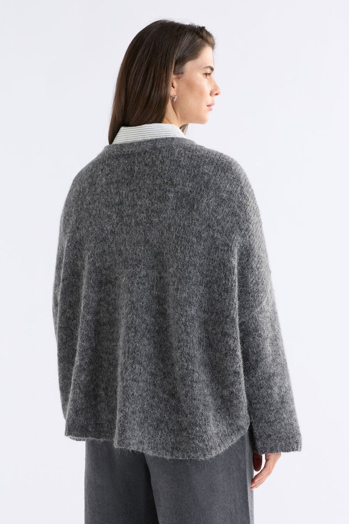 Agna Sweater – Mid Grey Marle
