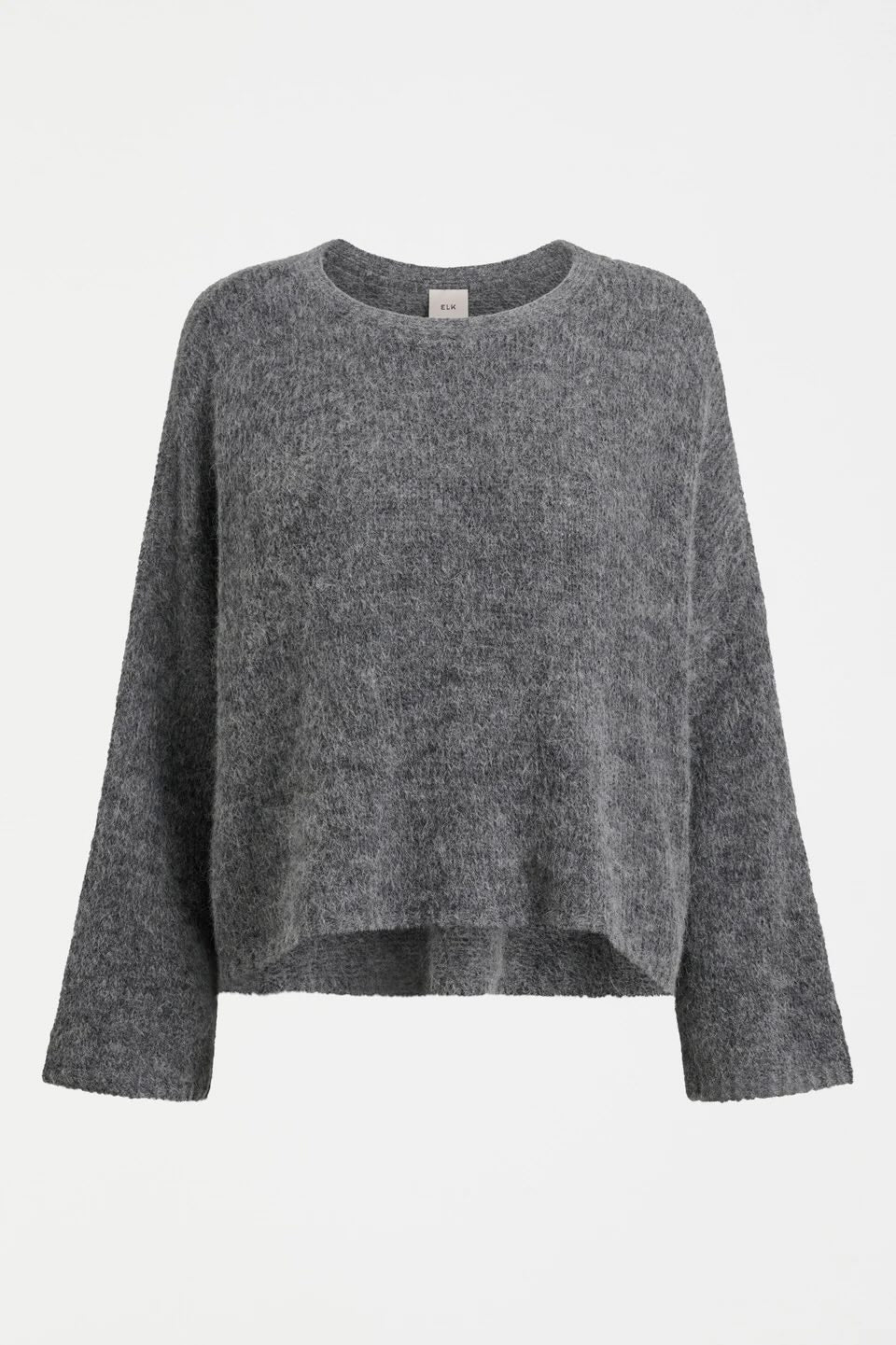 ELK Agna Sweater - Mid Grey Marle
