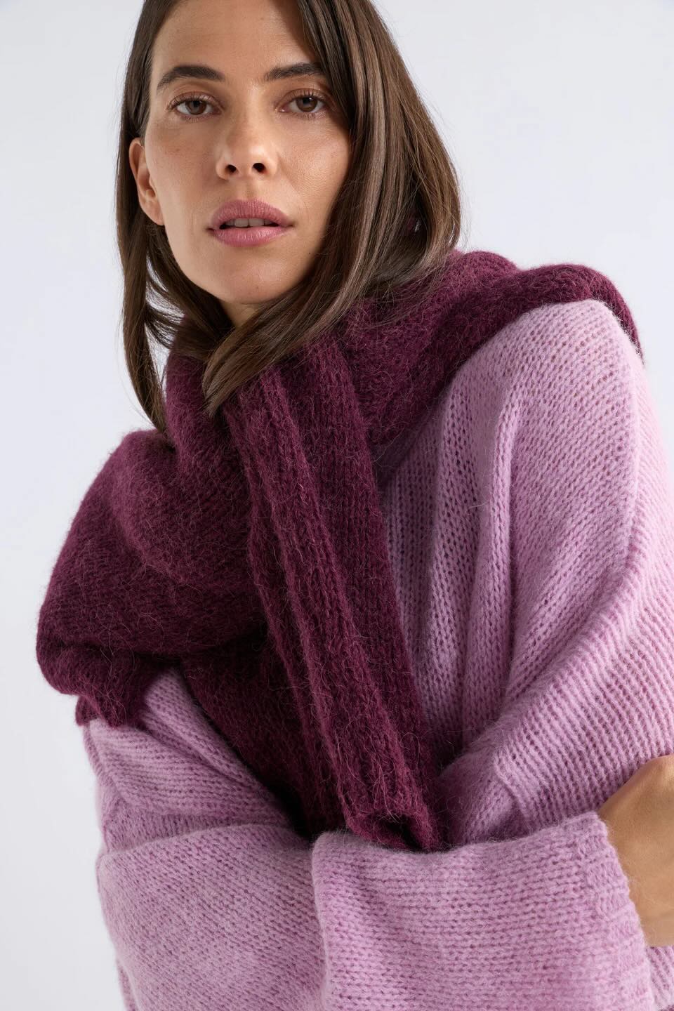 ELK Agna Sweater - Violet Marle