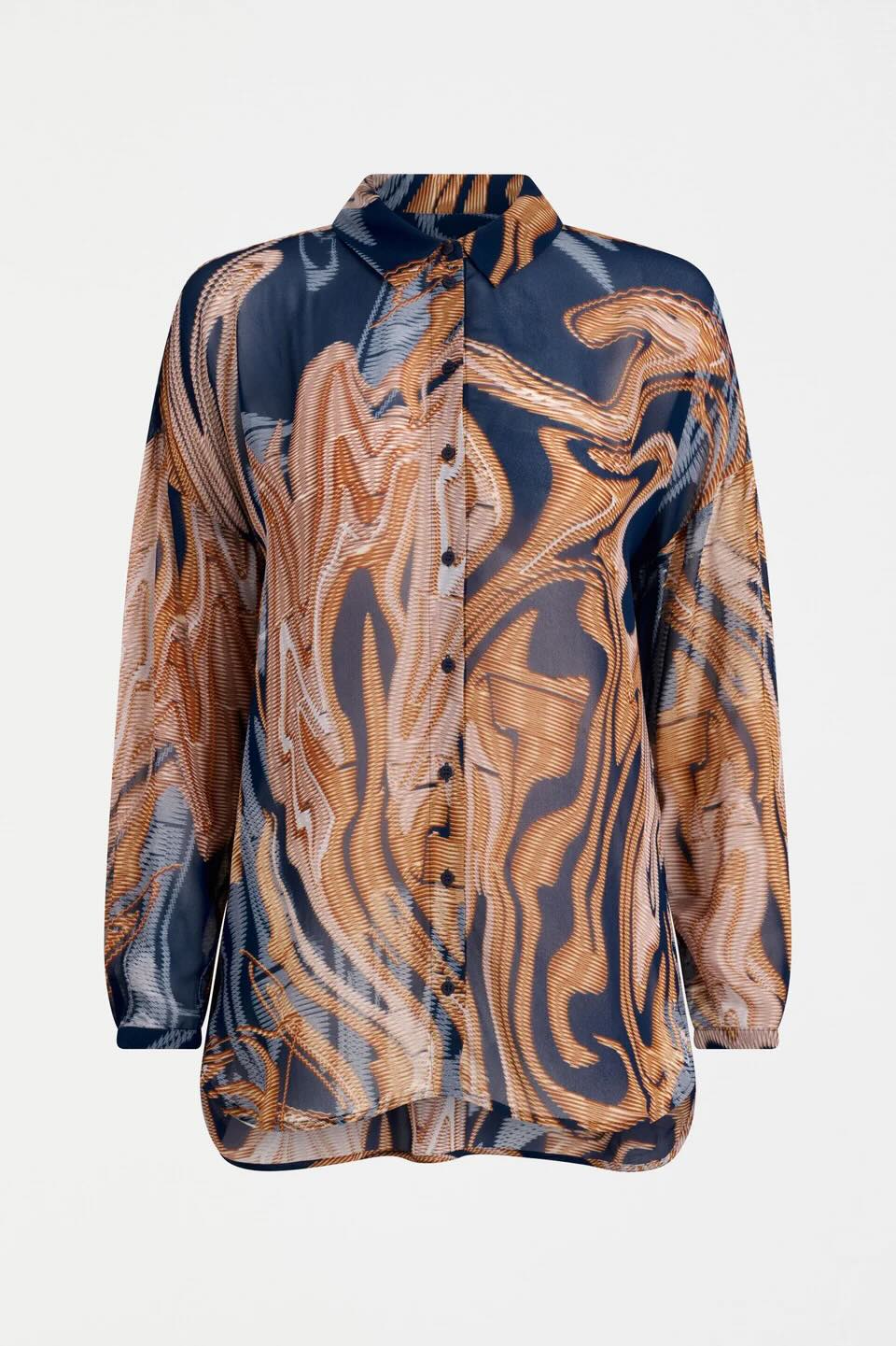 ELK Eir Sheer Shirt - Brandr Print