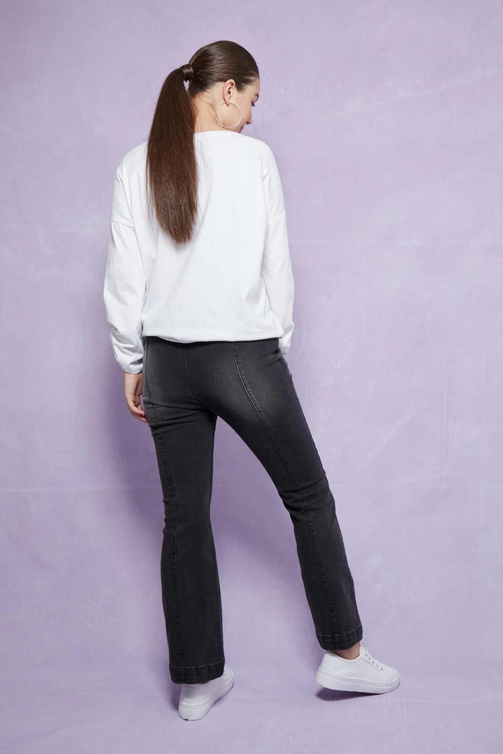 Edie Denim Jeans – Raven